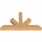 Ekena Millwork Saratoga Timber Gable Bracket, Western Red Cedar, 60"W x 35"H x 5 1/2"D x 5 1/2"F, 14/12 Pitch GBW060X35X0606SAR00SWR - alternate 3